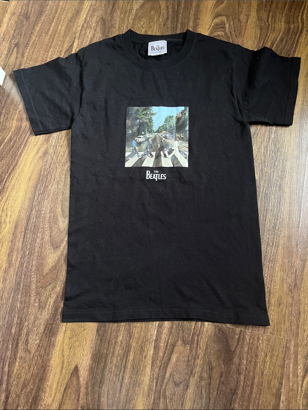 The Beatles Black Abbey Road Photo T-Shirt